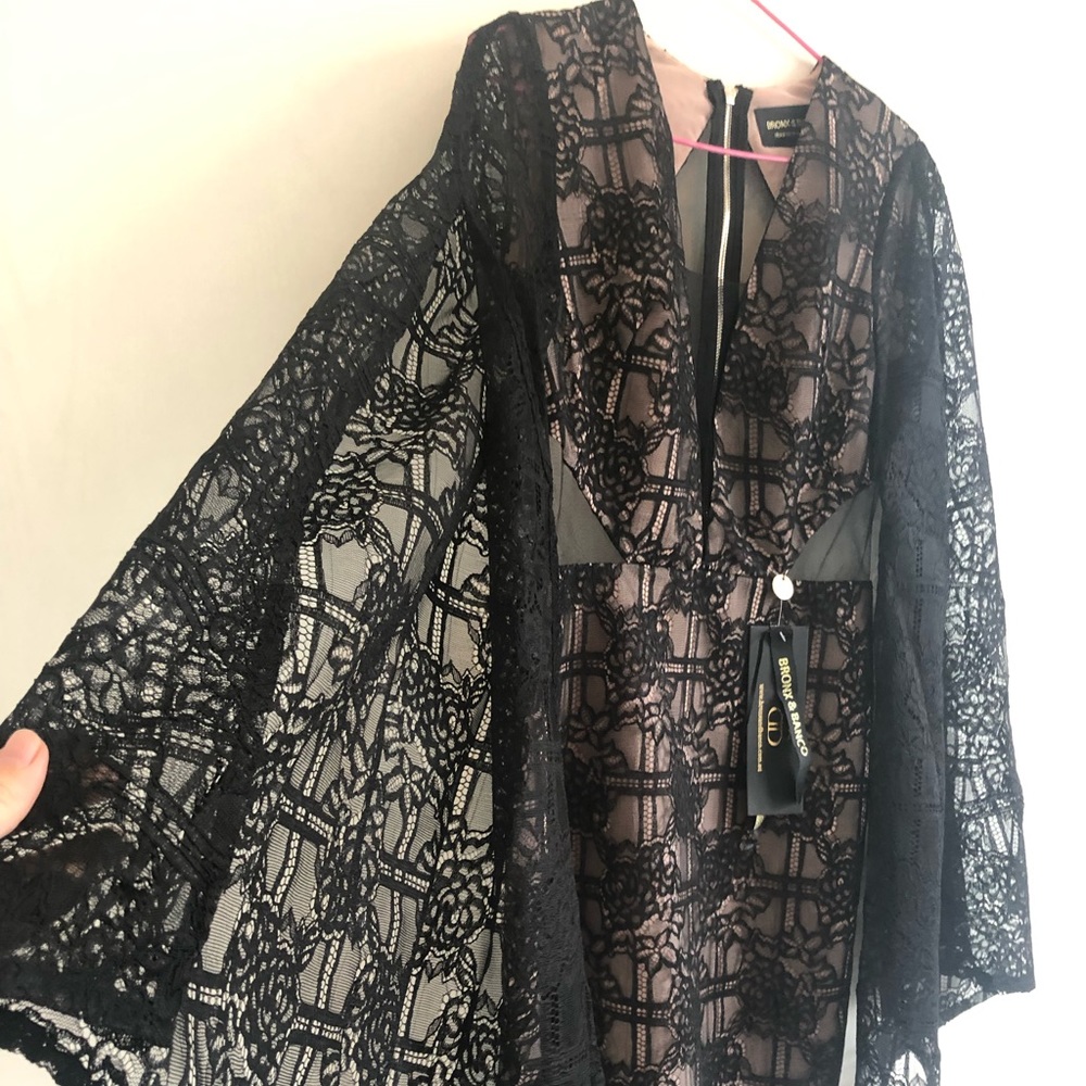Bronx and Banco Natasha Noir Dress